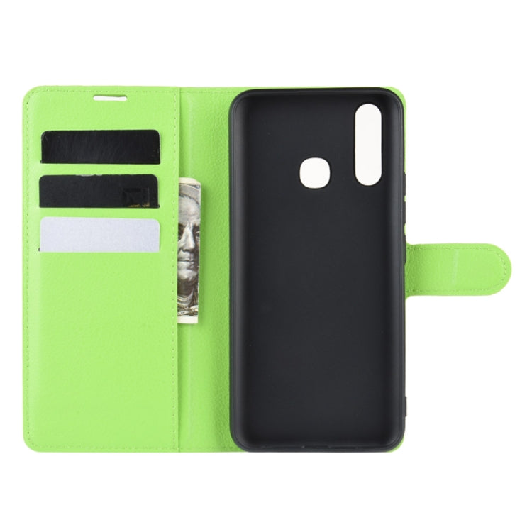 For VIVO U3/Y5s/Y19 Litchi Texture Horizontal Flip Protective Case with Holder & Card Slots & Wallet