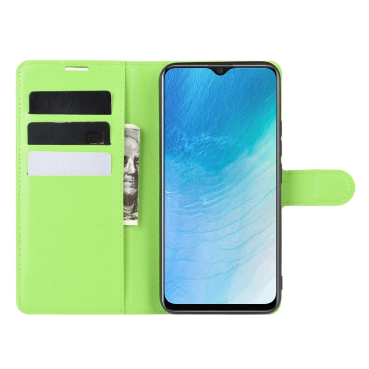 For VIVO U3/Y5s/Y19 Litchi Texture Horizontal Flip Protective Case with Holder & Card Slots & Wallet