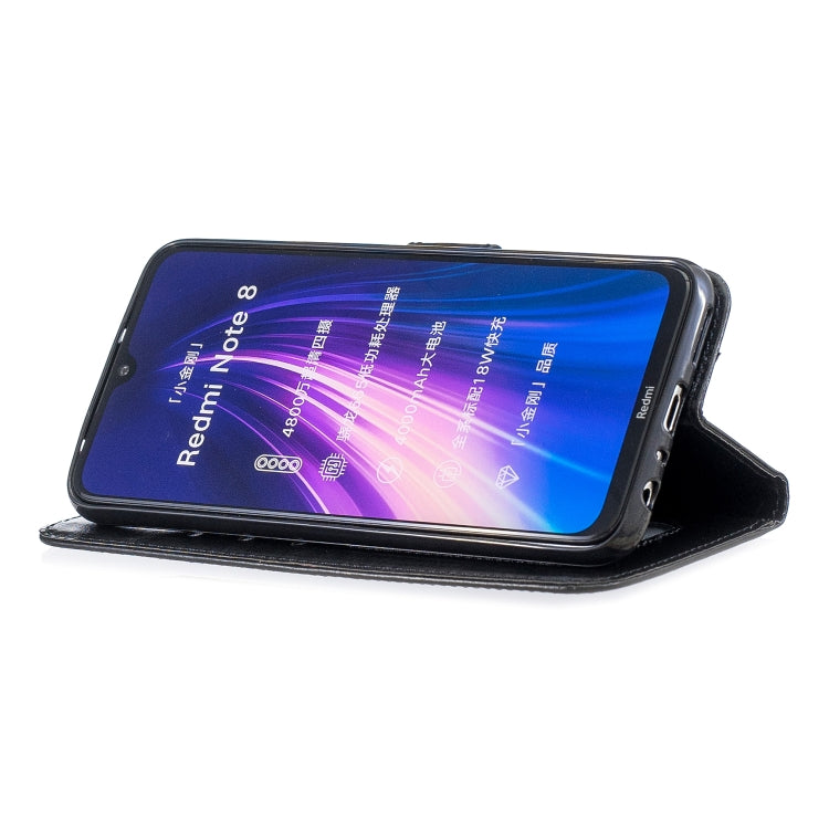 For Xiaomi Redmi Note 8 Crazy Horse Texture Horizontal Flip Leather Case with Holder & Card Slots & Wallet & Photo Frame