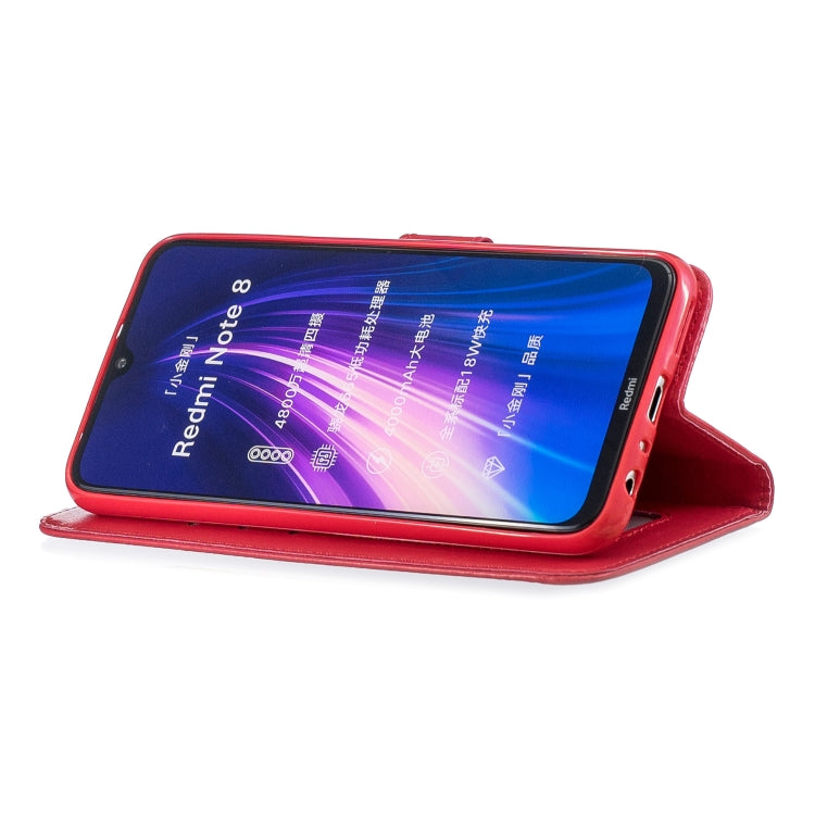 For Xiaomi Redmi Note 8 Crazy Horse Texture Horizontal Flip Leather Case with Holder & Card Slots & Wallet & Photo Frame