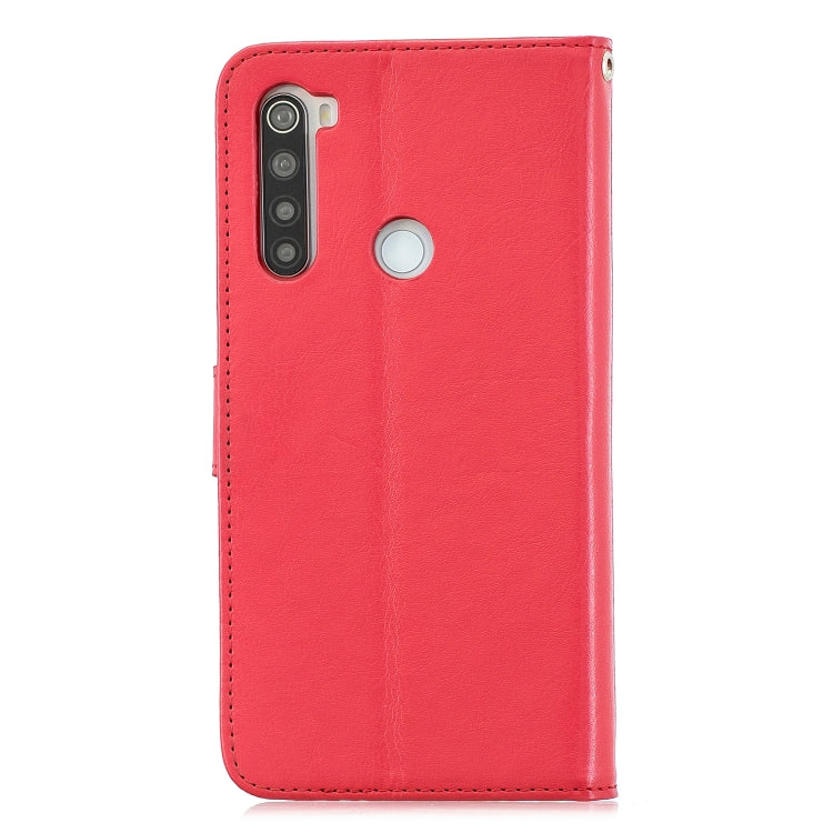 For Xiaomi Redmi Note 8 Crazy Horse Texture Horizontal Flip Leather Case with Holder & Card Slots & Wallet & Photo Frame
