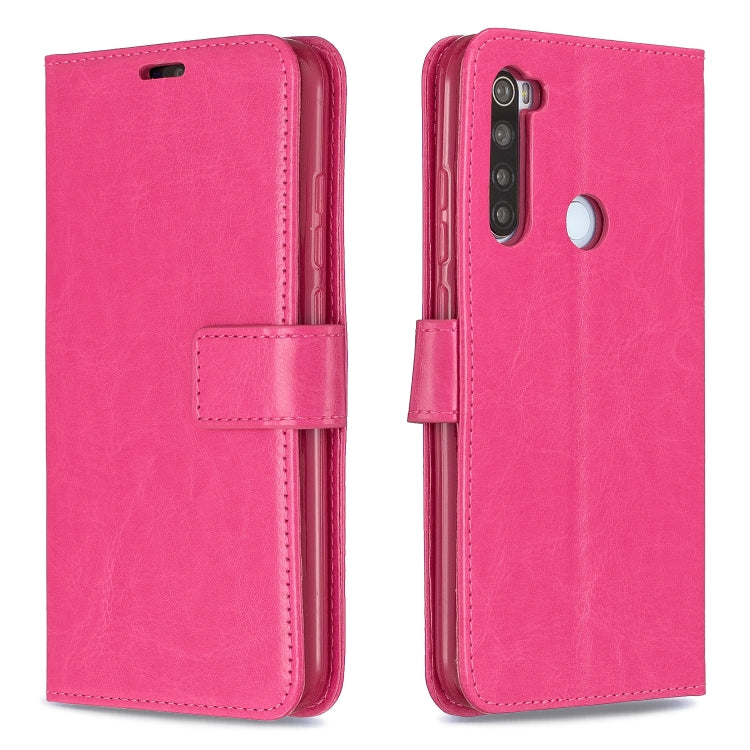 For Xiaomi Redmi Note 8 Crazy Horse Texture Horizontal Flip Leather Case with Holder & Card Slots & Wallet & Photo Frame