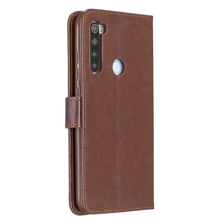 For Xiaomi Redmi Note 8 Crazy Horse Texture Horizontal Flip Leather Case with Holder & Card Slots & Wallet & Photo Frame