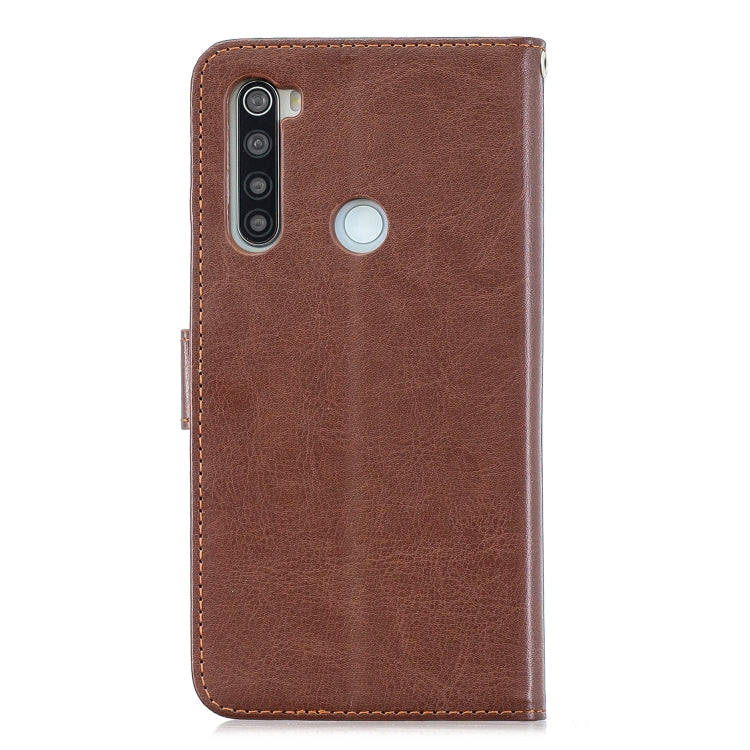 For Xiaomi Redmi Note 8 Crazy Horse Texture Horizontal Flip Leather Case with Holder & Card Slots & Wallet & Photo Frame