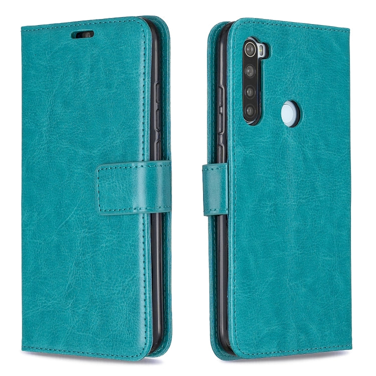 For Xiaomi Redmi Note 8 Crazy Horse Texture Horizontal Flip Leather Case with Holder & Card Slots & Wallet & Photo Frame
