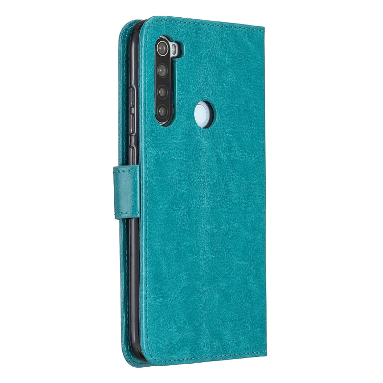 For Xiaomi Redmi Note 8 Crazy Horse Texture Horizontal Flip Leather Case with Holder & Card Slots & Wallet & Photo Frame