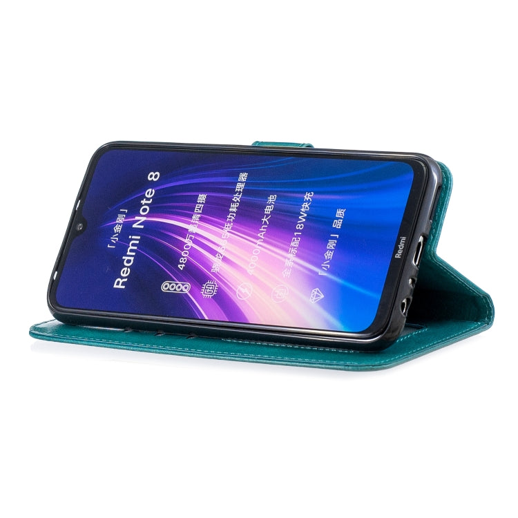 For Xiaomi Redmi Note 8 Crazy Horse Texture Horizontal Flip Leather Case with Holder & Card Slots & Wallet & Photo Frame