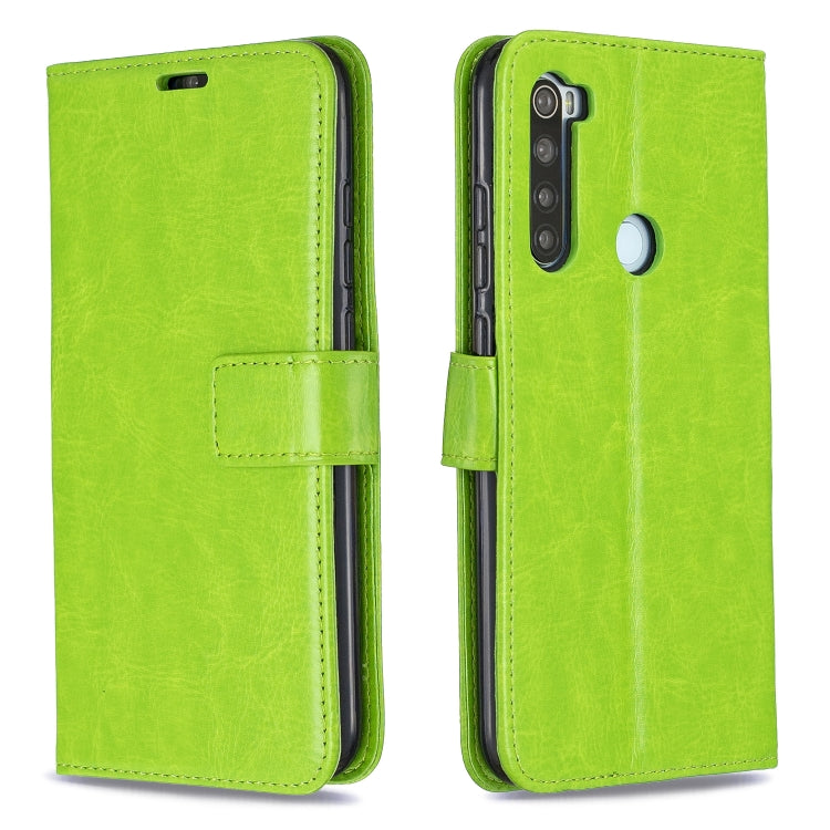 For Xiaomi Redmi Note 8 Crazy Horse Texture Horizontal Flip Leather Case with Holder & Card Slots & Wallet & Photo Frame