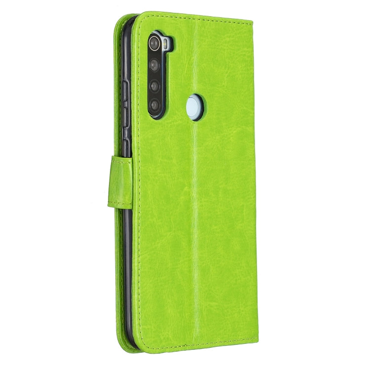 For Xiaomi Redmi Note 8 Crazy Horse Texture Horizontal Flip Leather Case with Holder & Card Slots & Wallet & Photo Frame