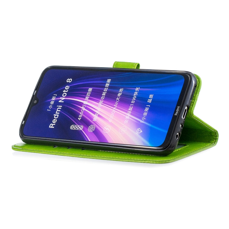 For Xiaomi Redmi Note 8 Crazy Horse Texture Horizontal Flip Leather Case with Holder & Card Slots & Wallet & Photo Frame