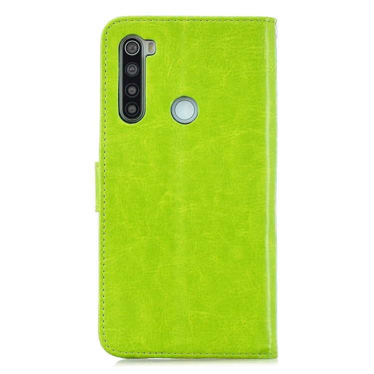 For Xiaomi Redmi Note 8 Crazy Horse Texture Horizontal Flip Leather Case with Holder & Card Slots & Wallet & Photo Frame