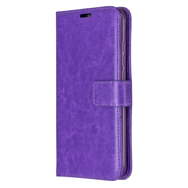 For Xiaomi Redmi Note 8 Crazy Horse Texture Horizontal Flip Leather Case with Holder & Card Slots & Wallet & Photo Frame