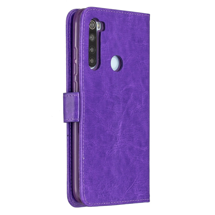 For Xiaomi Redmi Note 8 Crazy Horse Texture Horizontal Flip Leather Case with Holder & Card Slots & Wallet & Photo Frame