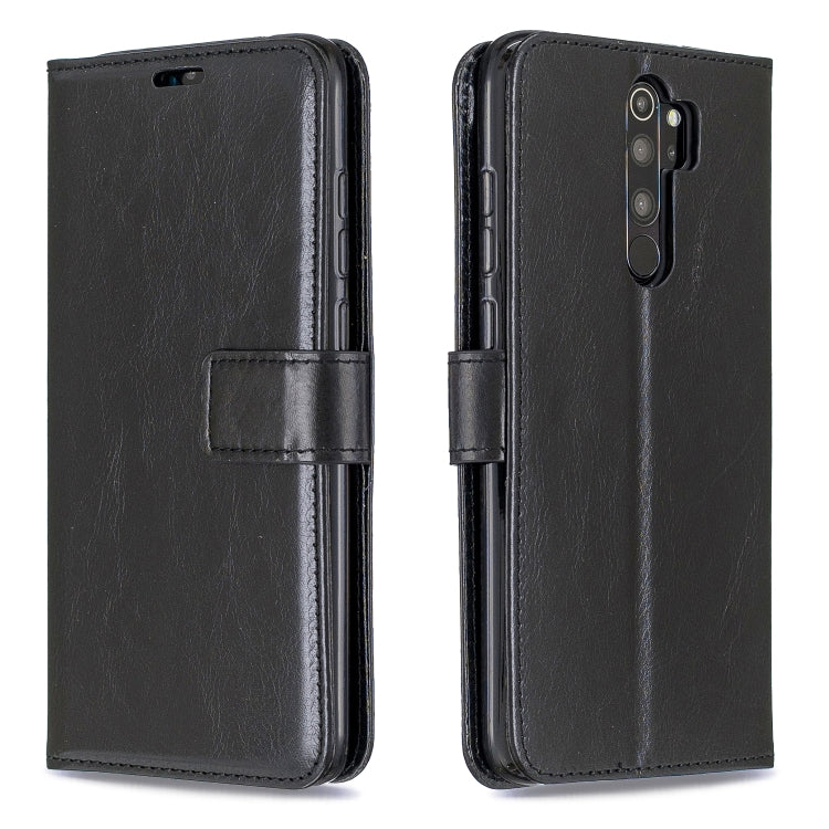For Xiaomi Redmi Note 8 Pro Crazy Horse Texture Horizontal Flip Leather Case with Holder & Card Slots & Wallet & Photo Frame