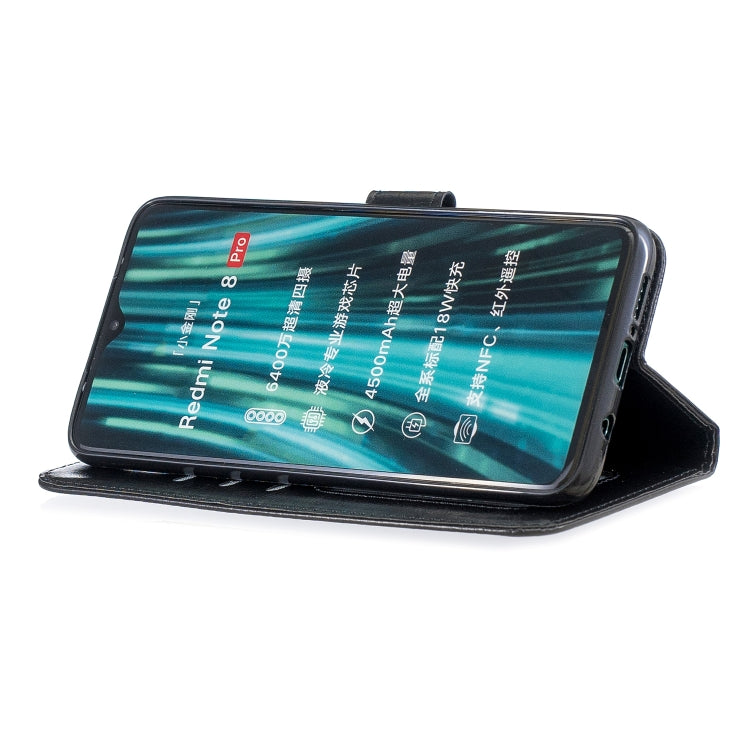 For Xiaomi Redmi Note 8 Pro Crazy Horse Texture Horizontal Flip Leather Case with Holder & Card Slots & Wallet & Photo Frame
