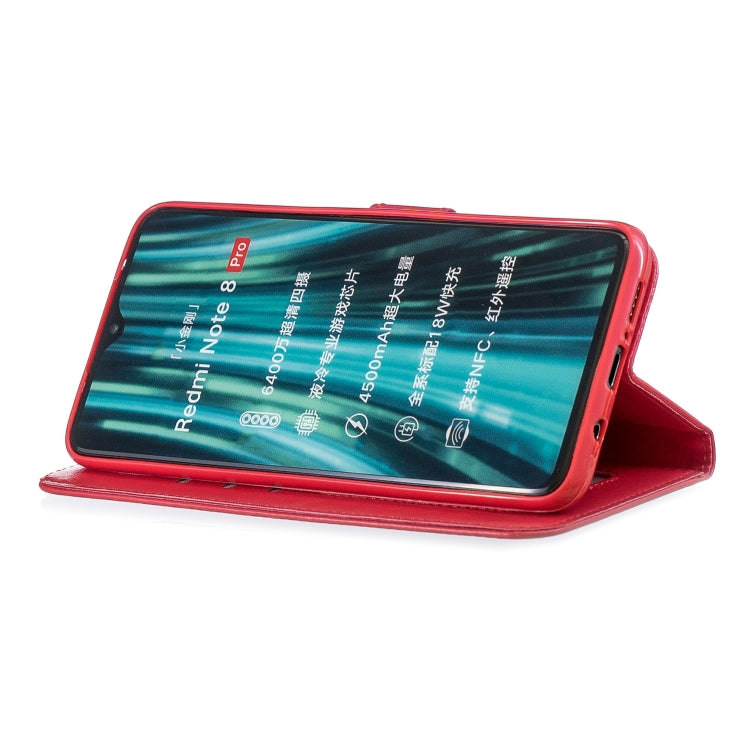 For Xiaomi Redmi Note 8 Pro Crazy Horse Texture Horizontal Flip Leather Case with Holder & Card Slots & Wallet & Photo Frame