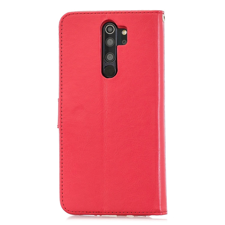 For Xiaomi Redmi Note 8 Pro Crazy Horse Texture Horizontal Flip Leather Case with Holder & Card Slots & Wallet & Photo Frame