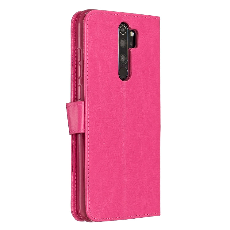 For Xiaomi Redmi Note 8 Pro Crazy Horse Texture Horizontal Flip Leather Case with Holder & Card Slots & Wallet & Photo Frame
