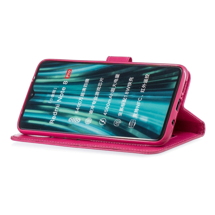 For Xiaomi Redmi Note 8 Pro Crazy Horse Texture Horizontal Flip Leather Case with Holder & Card Slots & Wallet & Photo Frame