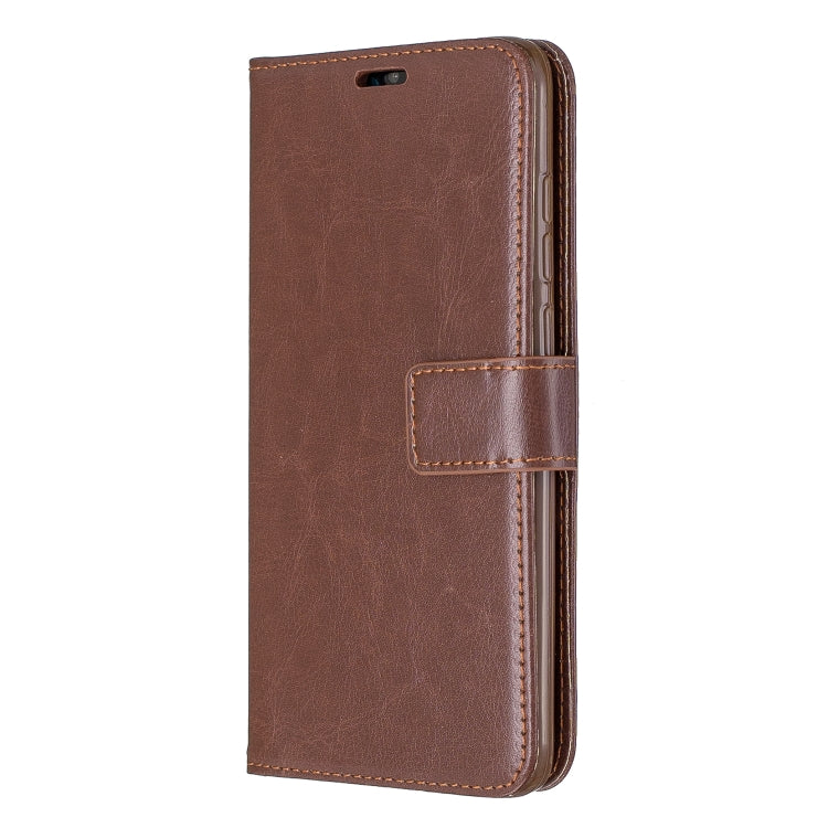 For Xiaomi Redmi Note 8 Pro Crazy Horse Texture Horizontal Flip Leather Case with Holder & Card Slots & Wallet & Photo Frame