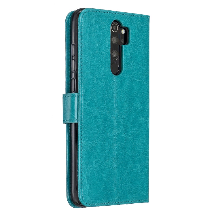 For Xiaomi Redmi Note 8 Pro Crazy Horse Texture Horizontal Flip Leather Case with Holder & Card Slots & Wallet & Photo Frame