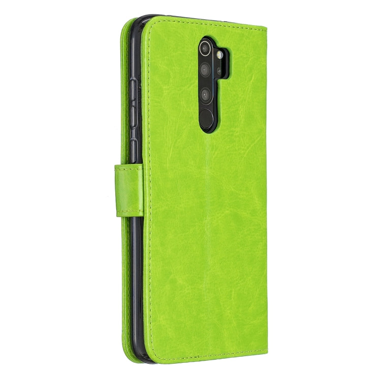 For Xiaomi Redmi Note 8 Pro Crazy Horse Texture Horizontal Flip Leather Case with Holder & Card Slots & Wallet & Photo Frame