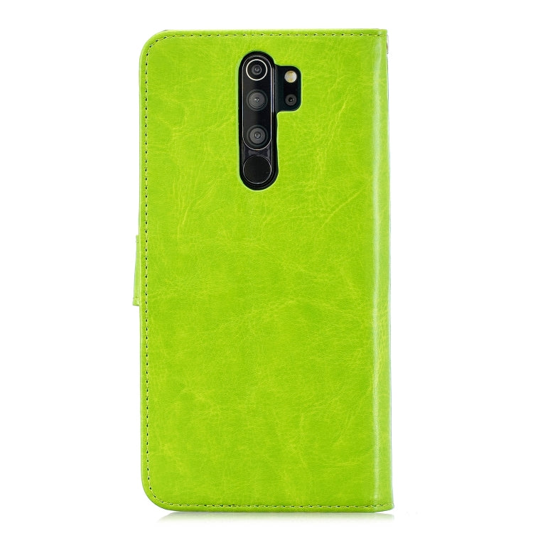 For Xiaomi Redmi Note 8 Pro Crazy Horse Texture Horizontal Flip Leather Case with Holder & Card Slots & Wallet & Photo Frame