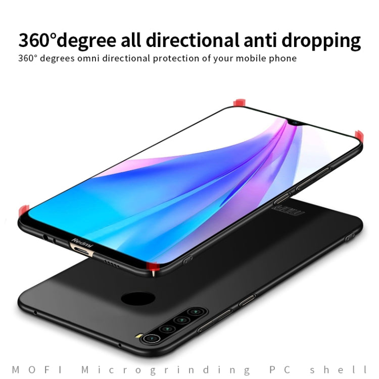 For Xiaomi RedMi Note8T MOFI Frosted PC Ultra-thin Hard Case