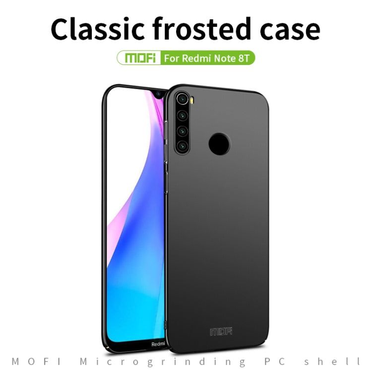 For Xiaomi RedMi Note8T MOFI Frosted PC Ultra-thin Hard Case