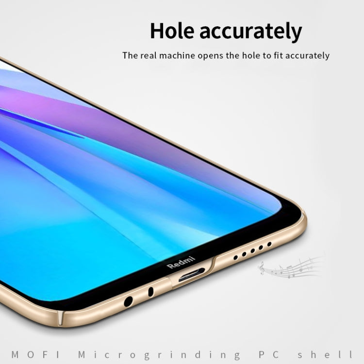 For Xiaomi RedMi Note8T MOFI Frosted PC Ultra-thin Hard Case