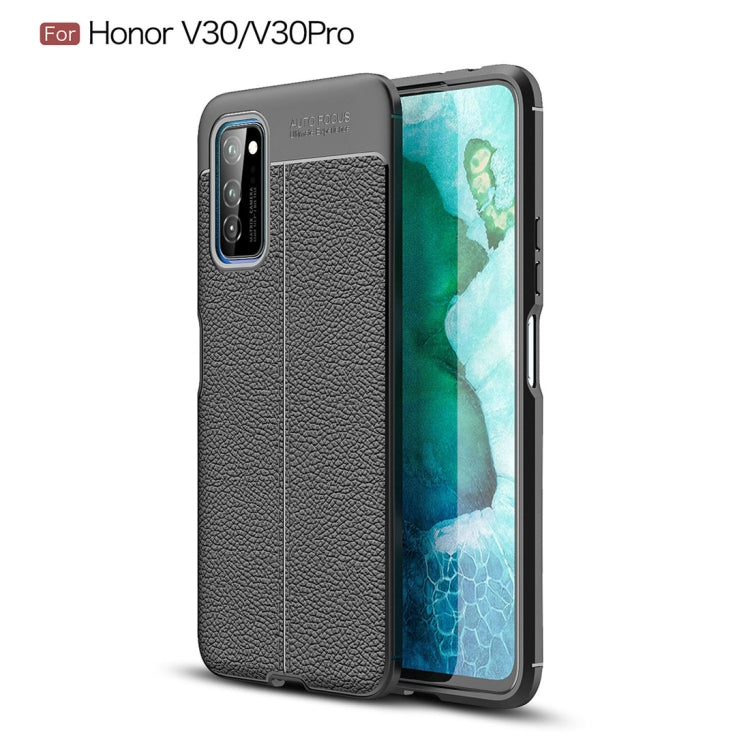 For Huawei Honor V30 / V30 Pro Litchi Texture TPU Shockproof Case