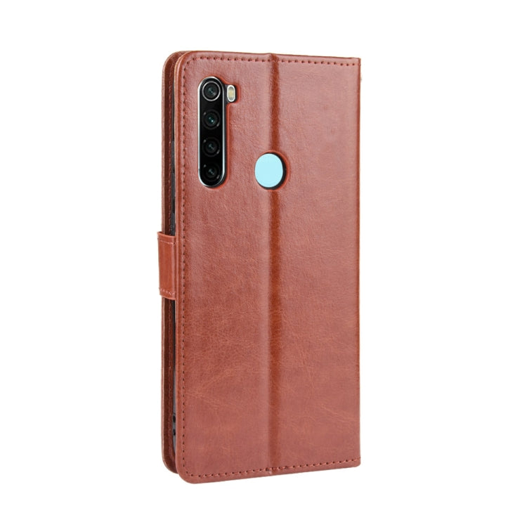 For Xiaomi Redmi Note 8T Retro Crazy Horse Texture Horizontal Flip Leather Case with Holder & Card Slots & Photo Frame