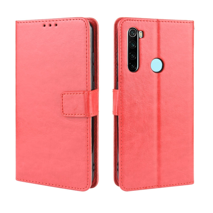 For Xiaomi Redmi Note 8T Retro Crazy Horse Texture Horizontal Flip Leather Case with Holder & Card Slots & Photo Frame