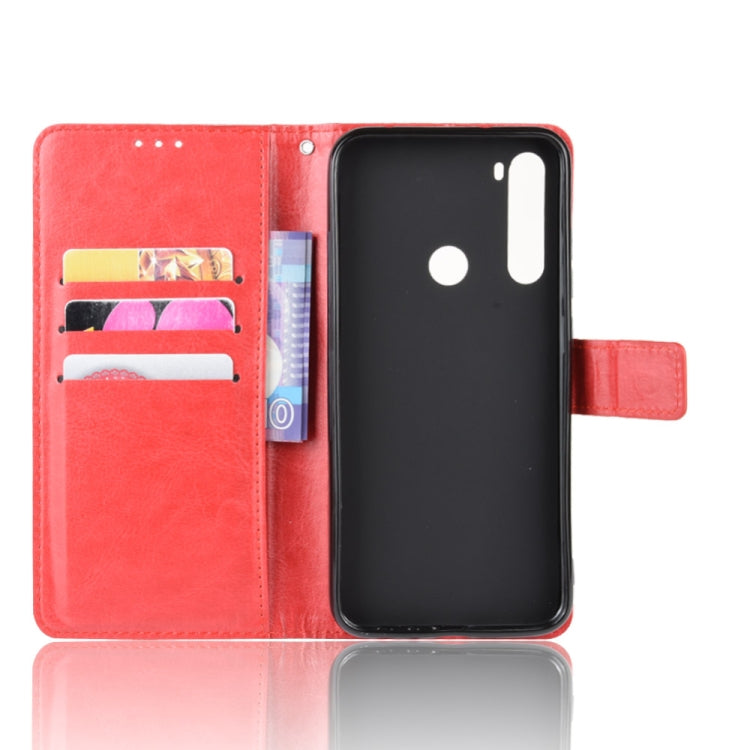 For Xiaomi Redmi Note 8T Retro Crazy Horse Texture Horizontal Flip Leather Case with Holder & Card Slots & Photo Frame