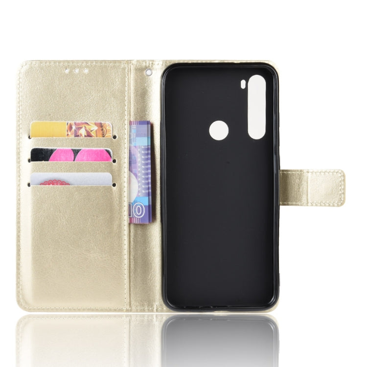 For Xiaomi Redmi Note 8T Retro Crazy Horse Texture Horizontal Flip Leather Case with Holder & Card Slots & Photo Frame
