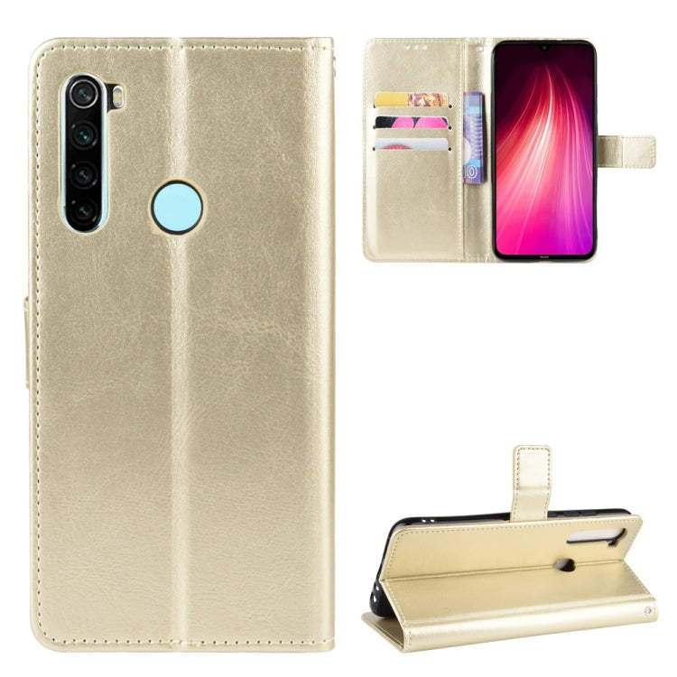 For Xiaomi Redmi Note 8T Retro Crazy Horse Texture Horizontal Flip Leather Case with Holder & Card Slots & Photo Frame