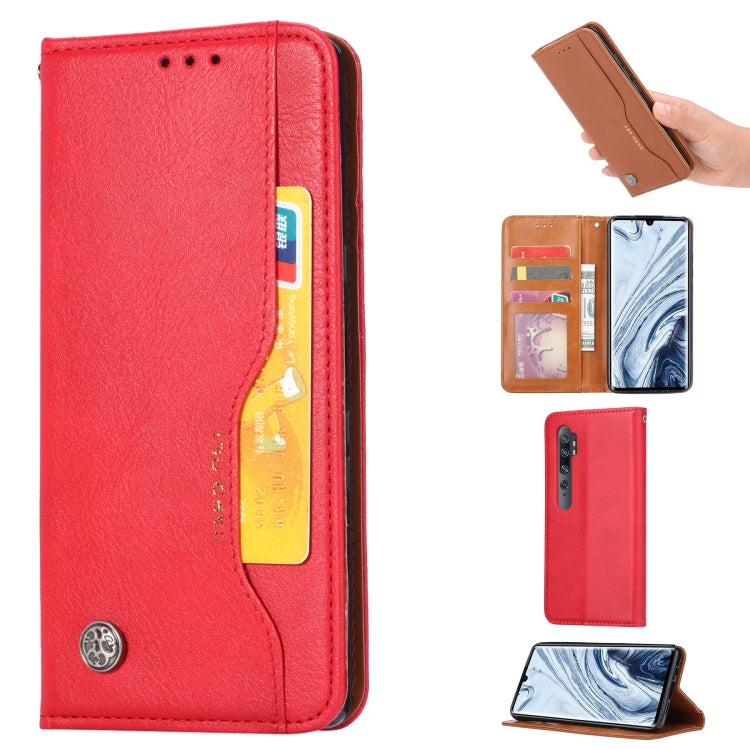 For Xiaomi Mi Note 10 / Note 10 Pro / CC9 Pro Knead Skin Texture Horizontal Flip Leather Case with Photo Frame & Holder & Card Slots & Wallet