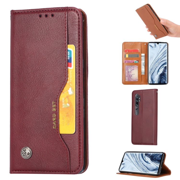 For Xiaomi Mi Note 10 / Note 10 Pro / CC9 Pro Knead Skin Texture Horizontal Flip Leather Case with Photo Frame & Holder & Card Slots & Wallet