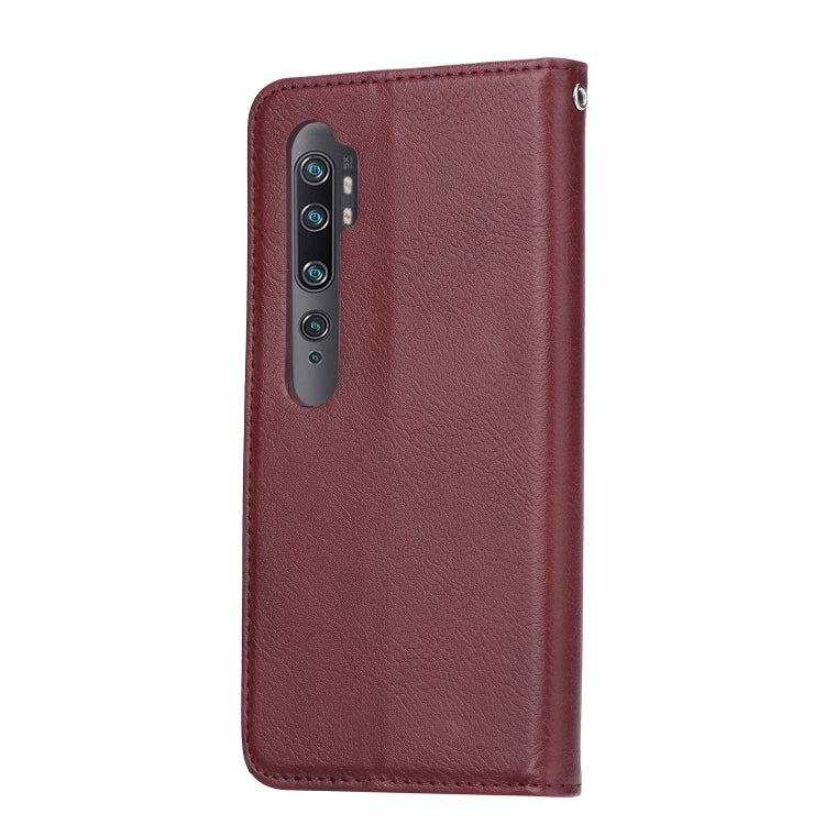 For Xiaomi Mi Note 10 / Note 10 Pro / CC9 Pro Knead Skin Texture Horizontal Flip Leather Case with Photo Frame & Holder & Card Slots & Wallet