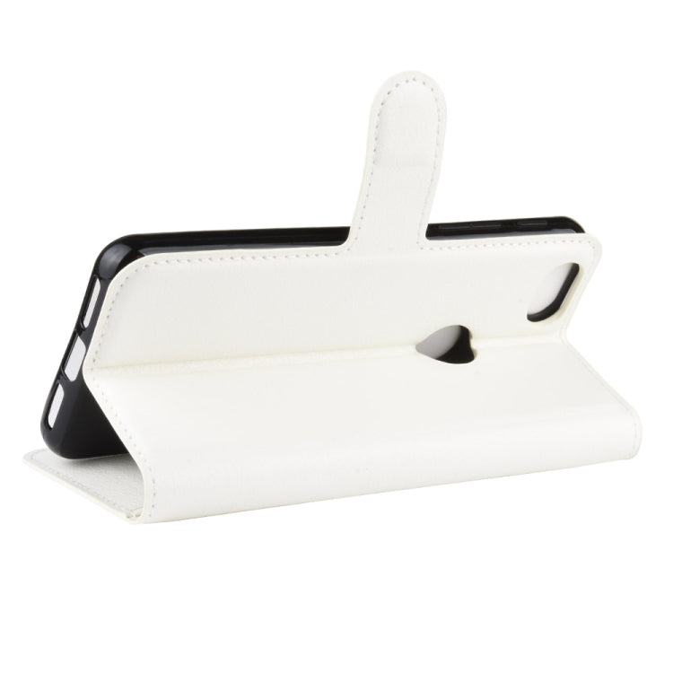 For Alcatel 1v (2019) (Fingerprint Version)Litchi Texture Horizontal Flip Protective Case with Holder & Card Slots & Wallet