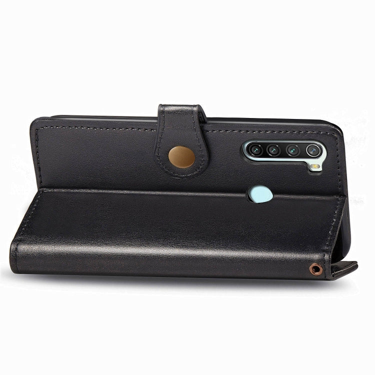 For Xiaomi Redmi Note 8T ENKAY Hat-Prince Litchi Texture Horizontal Flip Leather Case with Card Slots