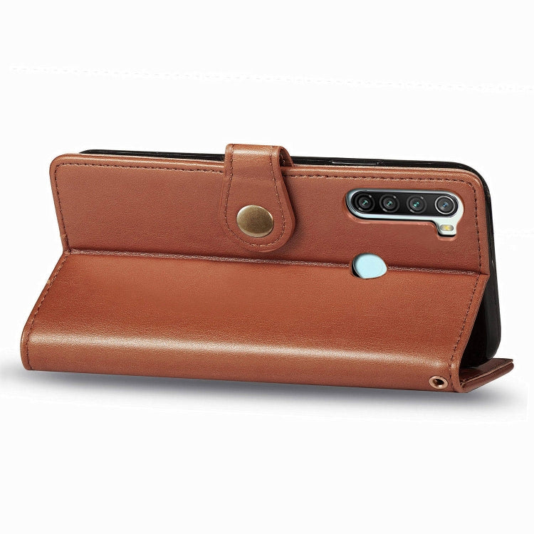 For Xiaomi Redmi Note 8T ENKAY Hat-Prince Litchi Texture Horizontal Flip Leather Case with Card Slots