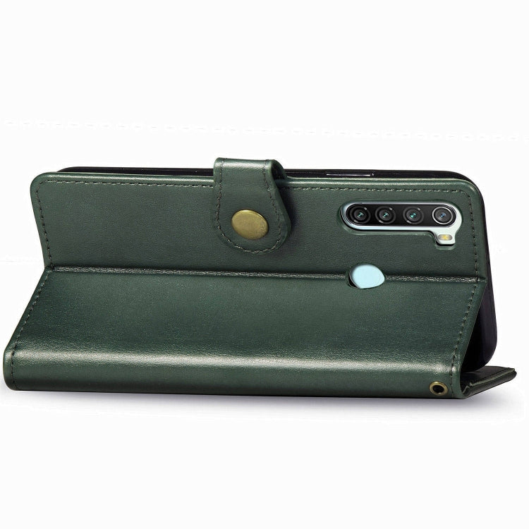 For Xiaomi Redmi Note 8T ENKAY Hat-Prince Litchi Texture Horizontal Flip Leather Case with Card Slots