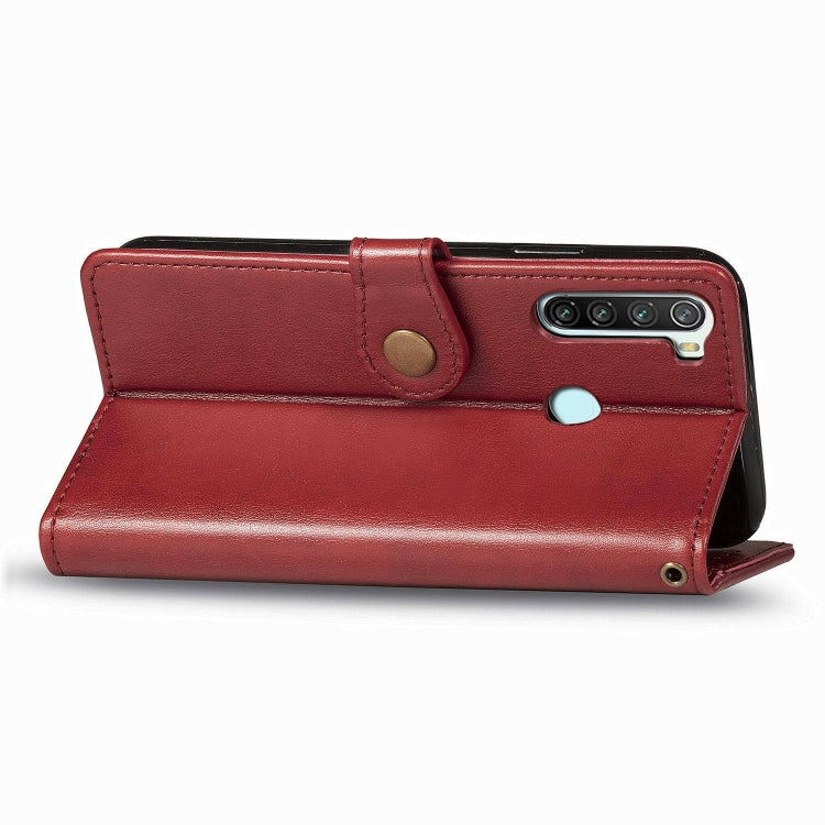 For Xiaomi Redmi Note 8T ENKAY Hat-Prince Litchi Texture Horizontal Flip Leather Case with Card Slots