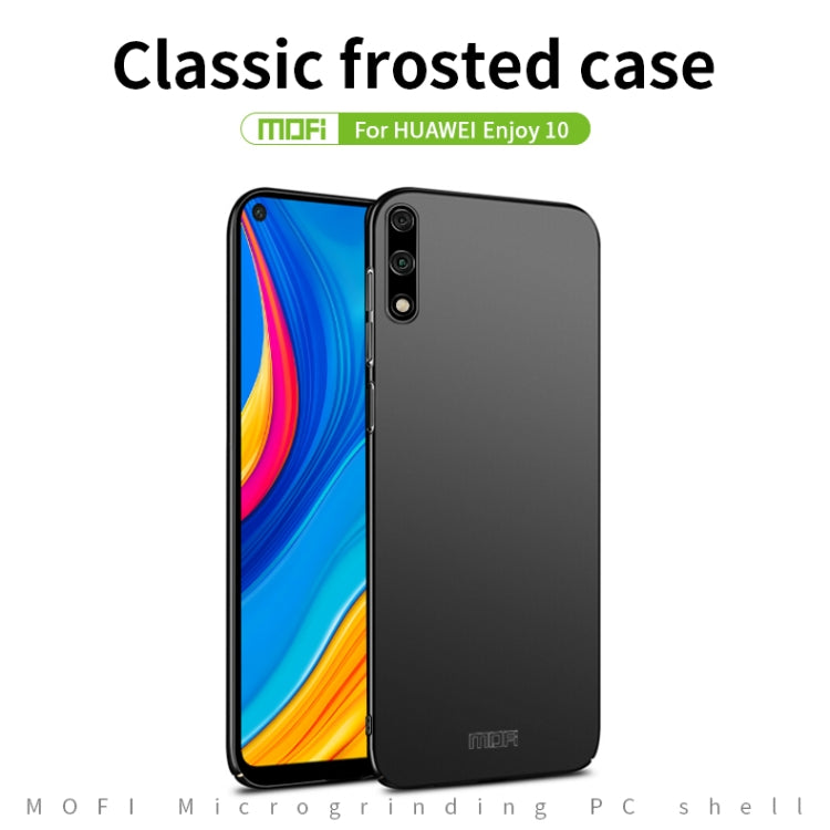 For Huawei Enjoy 10 MOFI Frosted PC Ultra-thin Hard Case