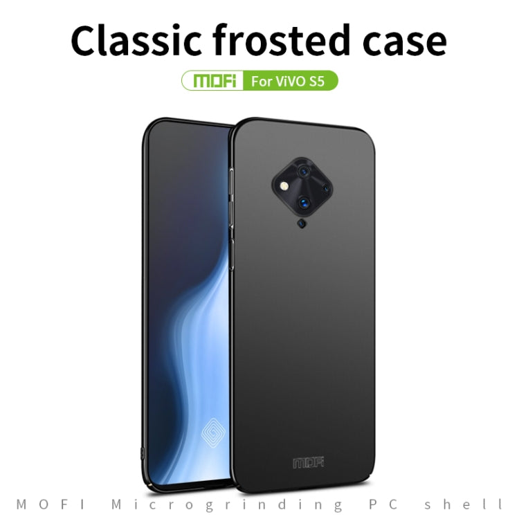 For vivo S5 MOFI Frosted PC Ultra-thin Hard Case