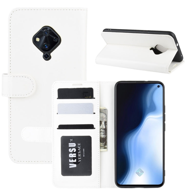 For Vivo S5 R64 Texture Single Horizontal Flip Protective Case with Holder & Card Slots & Wallet& Photo Frame