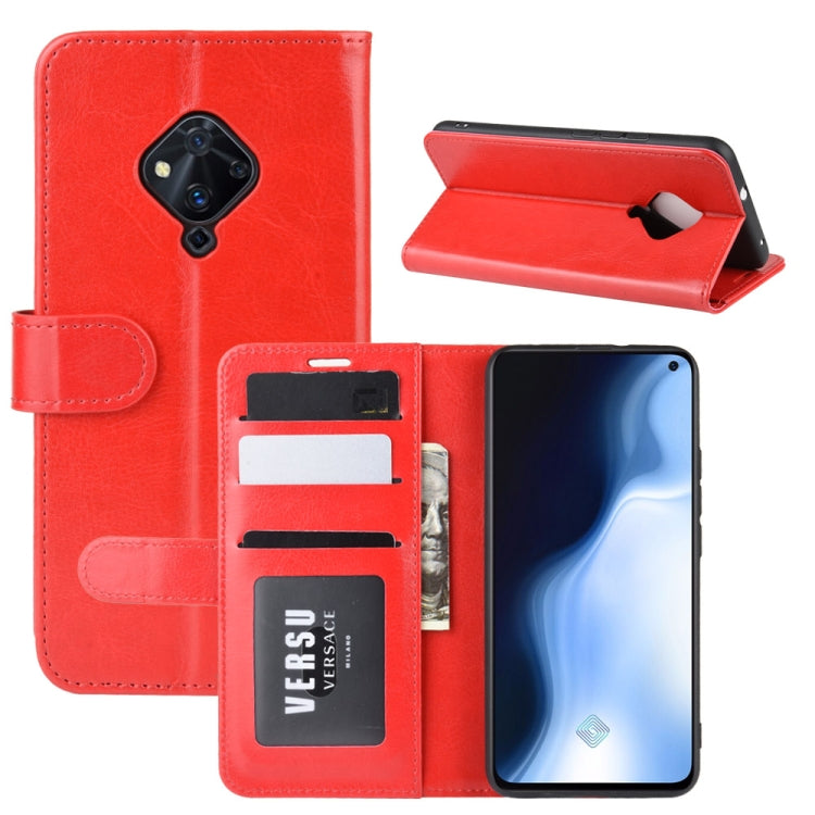 For Vivo S5 R64 Texture Single Horizontal Flip Protective Case with Holder & Card Slots & Wallet& Photo Frame