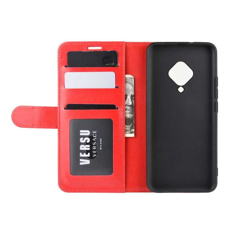 For Vivo S5 R64 Texture Single Horizontal Flip Protective Case with Holder & Card Slots & Wallet& Photo Frame