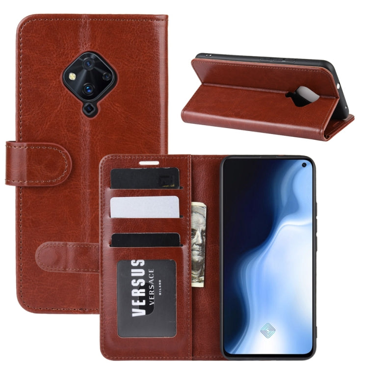 For Vivo S5 R64 Texture Single Horizontal Flip Protective Case with Holder & Card Slots & Wallet& Photo Frame